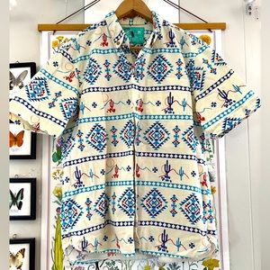 Southwestern Style Button-up